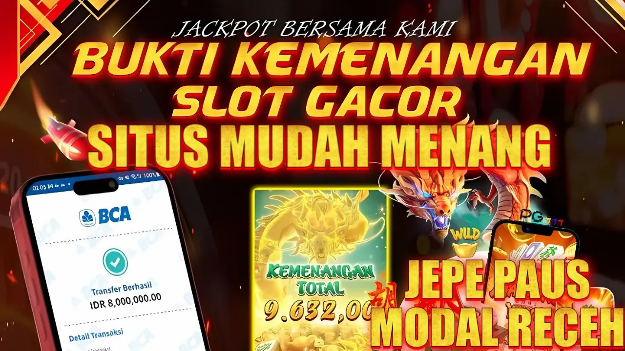 ACC4D BUKTI KEMENANGAN SLOT GACOR DI SITUS MUDAH MENANG